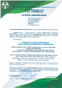 Сертификация системы управления: опыт в сфере предоставления услуг общественным организациям