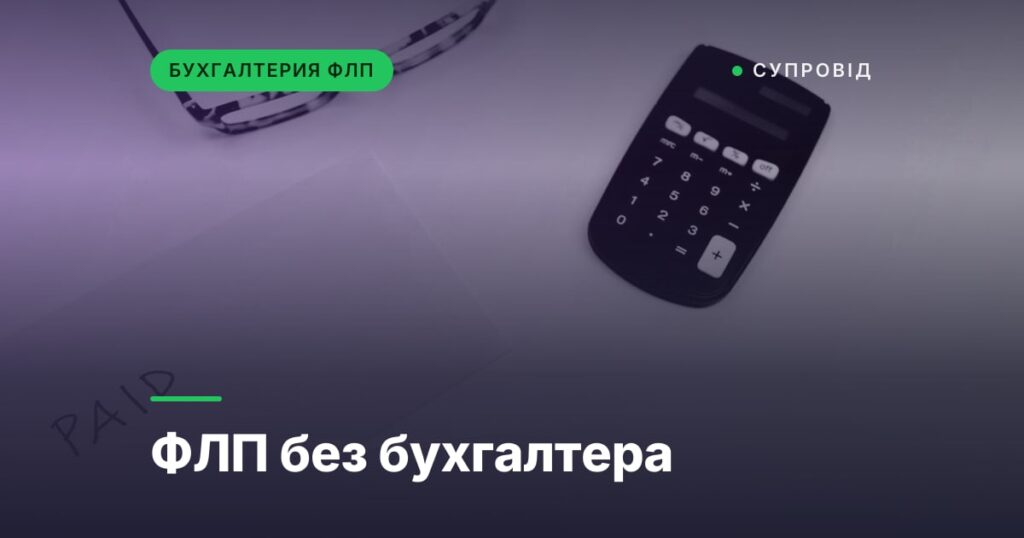 ФЛП без бухгалтера