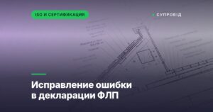 Исправление ошибки в декларации ФЛП