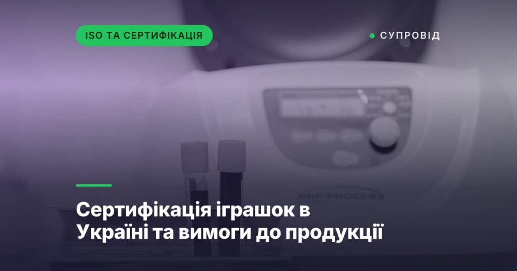Сертифікація іграшок в Україні та вимоги до продукції